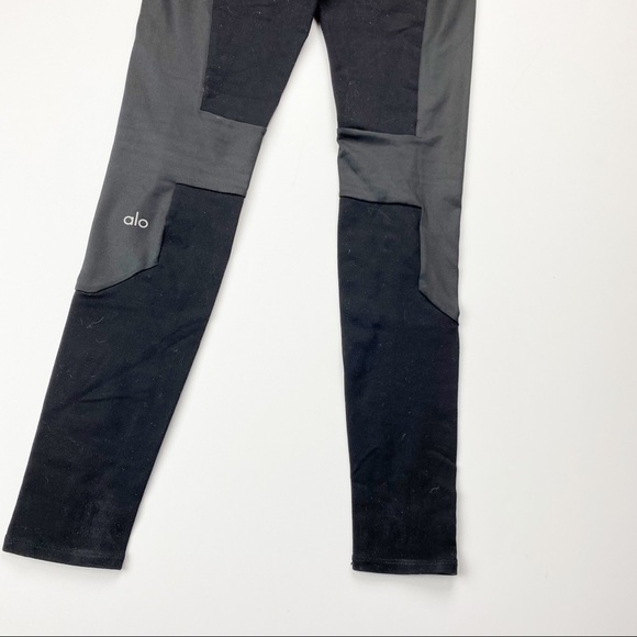 Alo Yoga Black Leggings Workout Pants Yoga Athleisure Womens Small - Picture 4 of 13